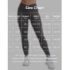 imageYEOREO Leggings for Women Hidden Scrunch High Waisted Yoga Pants V Cross Tummy Control Craze Compression WorkoutDark Grey