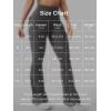 imageYEOREO CoreFlex Women Workout Flare Leggings with Pockets Hidden Scrunch High Waisted Cargo Gym Yoga No Front Seam LeggingsDark Grey