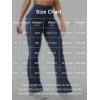 imageYEOREO CoreFlex Women Workout Flare Leggings with Pockets Hidden Scrunch High Waisted Cargo Gym Yoga No Front Seam LeggingsNavy