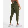 imageYEOREO CoreFlex Workout Cargo Leggings with Pockets for Women Hidden Scrunch Butt Lifting Leggings Gym Yoga PantsArmy Green