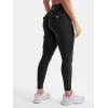 imageYEOREO CoreFlex Workout Cargo Leggings with Pockets for Women Hidden Scrunch Butt Lifting Leggings Gym Yoga PantsBlack