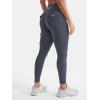 imageYEOREO CoreFlex Workout Cargo Leggings with Pockets for Women Hidden Scrunch Butt Lifting Leggings Gym Yoga PantsCarbon Grey