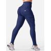 imageYEOREO CoreFlex Workout Cargo Leggings with Pockets for Women Hidden Scrunch Butt Lifting Leggings Gym Yoga PantsNavy