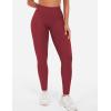 imageYEOREO Seamless Workout Leggings for Women Tummy Control Butt Lifting Gym Leggings Camili Impact High Waisted Yoga PantsScarlett Red