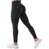 imageYEOREO CoreFlex Workout Cargo Leggings with Pockets for Women Hidden Scrunch Butt Lifting Leggings Gym Yoga PantsBlack