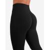imageYEOREO Flare Leggings for Women Lynnie Bell Bottom Yoga Pants High Waisted Tummy Control Bootcut Workout LeggingsBlack