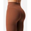 imageYEOREO Flare Leggings for Women Lynnie Bell Bottom Yoga Pants High Waisted Tummy Control Bootcut Workout LeggingsCaramel Brown