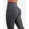 imageYEOREO Flare Leggings for Women Lynnie Bell Bottom Yoga Pants High Waisted Tummy Control Bootcut Workout LeggingsDark Grey