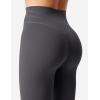 imageYEOREO Flare Leggings for Women Lynnie Bell Bottom Yoga Pants High Waisted Tummy Control Bootcut Workout LeggingsDark Grey