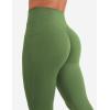 imageYEOREO Flare Leggings for Women Lynnie Bell Bottom Yoga Pants High Waisted Tummy Control Bootcut Workout LeggingsGreen