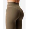 imageYEOREO Flare Leggings for Women Lynnie Bell Bottom Yoga Pants High Waisted Tummy Control Bootcut Workout LeggingsLight Brown