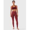 imageYEOREO Hidden Butt Scrunch Womens Workout Leggings Butt Lifting Tummy Control Yoga Pants High Waist Edwine LeggingAnkela Red
