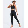 imageYEOREO Hidden Butt Scrunch Womens Workout Leggings Butt Lifting Tummy Control Yoga Pants High Waist Edwine LeggingBlack