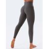 imageYEOREO Hidden Butt Scrunch Womens Workout Leggings Butt Lifting Tummy Control Yoga Pants High Waist Edwine LeggingDark Grey