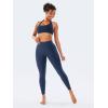imageYEOREO Hidden Butt Scrunch Womens Workout Leggings Butt Lifting Tummy Control Yoga Pants High Waist Edwine LeggingNavy Blue