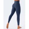 imageYEOREO Hidden Butt Scrunch Womens Workout Leggings Butt Lifting Tummy Control Yoga Pants High Waist Edwine LeggingNavy Blue