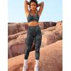 imageYEOREO Workout Leggings for Women Jada Scrunch Butt Lifting Leggings Seamless Screen Print Gym Yoga PantsBlack