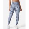 imageYEOREO Workout Leggings for Women Jada Scrunch Butt Lifting Leggings Seamless Screen Print Gym Yoga PantsBlue