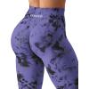 imageYEOREO Workout Leggings for Women Jada Scrunch Butt Lifting Leggings Seamless Screen Print Gym Yoga PantsNight Purple
