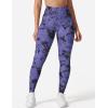 imageYEOREO Workout Leggings for Women Jada Scrunch Butt Lifting Leggings Seamless Screen Print Gym Yoga PantsNight Purple