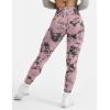 imageYEOREO Workout Leggings for Women Jada Scrunch Butt Lifting Leggings Seamless Screen Print Gym Yoga PantsPink