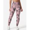 imageYEOREO Workout Leggings for Women Jada Scrunch Butt Lifting Leggings Seamless Screen Print Gym Yoga PantsPink