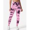 imageYEOREO Workout Leggings for Women Jada Scrunch Butt Lifting Leggings Seamless Screen Print Gym Yoga PantsPink Cloud