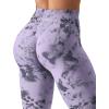 imageYEOREO Workout Leggings for Women Jada Scrunch Butt Lifting Leggings Seamless Screen Print Gym Yoga PantsPurple