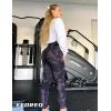 imageYEOREO Workout Leggings for Women Jada Scrunch Butt Lifting Leggings Seamless Screen Print Gym Yoga PantsPurple Night Marble