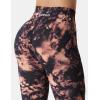 imageYEOREO Workout Leggings for Women Jada Scrunch Butt Lifting Leggings Seamless Screen Print Gym Yoga PantsSmoked Brown