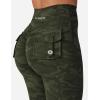 imageYEOREO CoreFlex Leggings with Pockets for Women Charm Scrunch Workout Leggings V Cross Waist Butt Lifting Gym Yoga PantsArmy Green Camo
