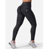 imageYEOREO CoreFlex Leggings with Pockets for Women Charm Scrunch Workout Leggings V Cross Waist Butt Lifting Gym Yoga PantsBlack Camo