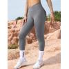 imageYEOREO CoreFlex Leggings with Pockets for Women Charm Scrunch Workout Leggings V Cross Waist Butt Lifting Gym Yoga PantsBlue Gray
