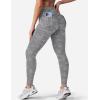 imageYEOREO CoreFlex Leggings with Pockets for Women Charm Scrunch Workout Leggings V Cross Waist Butt Lifting Gym Yoga PantsGrey Camo