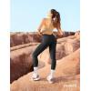 imageYEOREO Liz Scrunch Workout Leggings for Women High Waisted Butt Lifting V Back Waist Seamless Gym Yoga LeggingsDark Grey