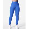 imageYEOREO Liz Scrunch Workout Leggings for Women High Waisted Butt Lifting V Back Waist Seamless Gym Yoga LeggingsRoyal Blue