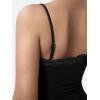 imageYEOREO Women Lace Tank Top Slim Fit Cami Sexy Sleeveless Y2K Going Out Camisoles Strap Basic TopsBlack