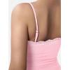imageYEOREO Women Lace Tank Top Slim Fit Cami Sexy Sleeveless Y2K Going Out Camisoles Strap Basic TopsCherry Pink