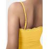 imageYEOREO Women Lace Tank Top Slim Fit Cami Sexy Sleeveless Y2K Going Out Camisoles Strap Basic TopsYellow