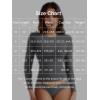 imageYEOREO Long Sleeve Shirts for Women y2k Tops Double Lined Basic Tee Crew Neck Going Out Sweeney Workout UndershirtCoal