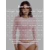 imageYEOREO Long Sleeve Shirts for Women y2k Tops Double Lined Basic Tee Crew Neck Going Out Sweeney Workout UndershirtSakura Pink