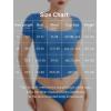 imageYEOREO Womens Tops Short Sleeve Going Out T Shirts Scoop Neck Slim Fit Double Lined Pattiy Crop TopsSea Blue