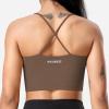 imageYEOREO Sports Bra for Women Workout Padded Sports Bra Adore Longline Yoga Tank Top Fitness Strappy Crop Cami Tank