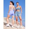 imageYEOREO Sports Bras for Women Open Back Workout Gym Bra Padded Medium Impact Yoga Tops with Ajustable Back StrapsMoonstone Blue