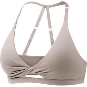 imageYEOREO Sports Bras for Women Open Back Workout Gym Bra Padded Medium Impact Yoga Tops with Ajustable Back StrapsMinky