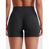imageYEOREO Women Gym Shorts Workout High Waist Hidden Scrunch Butt Lifting Tummy Control 45quot Yoga Impact ShortsBlack