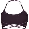 imageYEOREO Womens Sports Bra Halter Workout Sports Bra Strappy Criss Cross Back Bra Removable Padded Yoga Crop TopBlack Berry Purple
