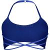 imageYEOREO Womens Sports Bra Halter Workout Sports Bra Strappy Criss Cross Back Bra Removable Padded Yoga Crop TopKlein Blue
