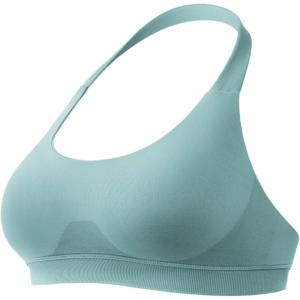 imageYEOREO SoftHue Women Halter Sports Bra Workout Seamless Padded Basic Bra Open Back Yoga Gym Crop TopPistachio