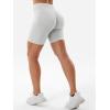 imageYEOREO SoftHue Women Workout Gym Impact Shorts Hidden Scrunch Butt Lifting 36quot45quot6quot Seamless ShortsBeige